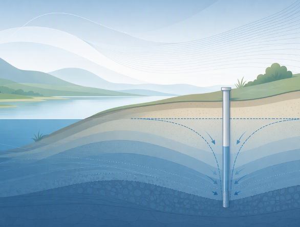 Capacitação em Recursos Hídricos - Rebaixamento de nível d'água e pesquisa hidrogeológica